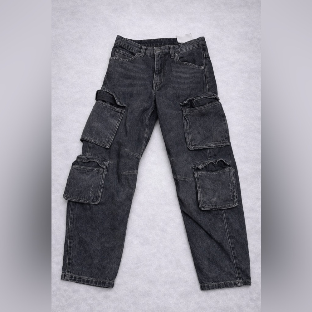 ZARA Boys Baggy Cargo Jeans – Size 8 – Excellent Condition